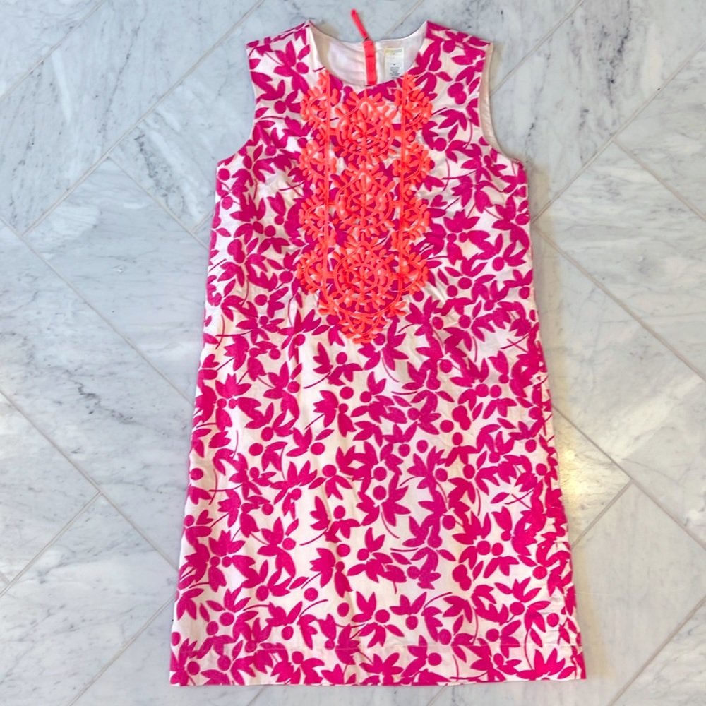 Girls, J.Crew floral dress, size 14
